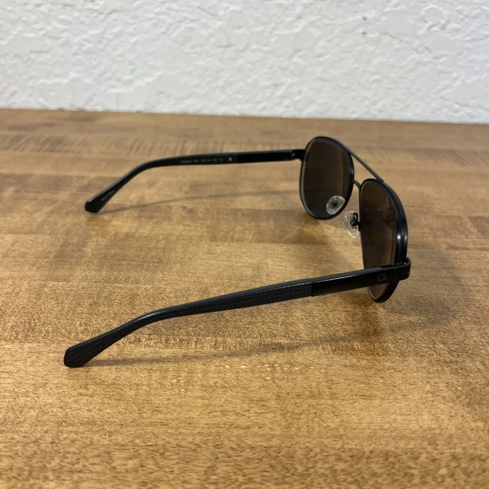 GUESS GU6862 05C Matte Black Aviator Sunglasses Frames  61-14-140‎ - Read Desc!